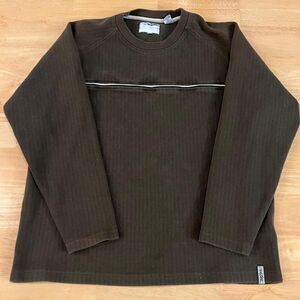 Point-zero Men's Brown and Khaki Jumper